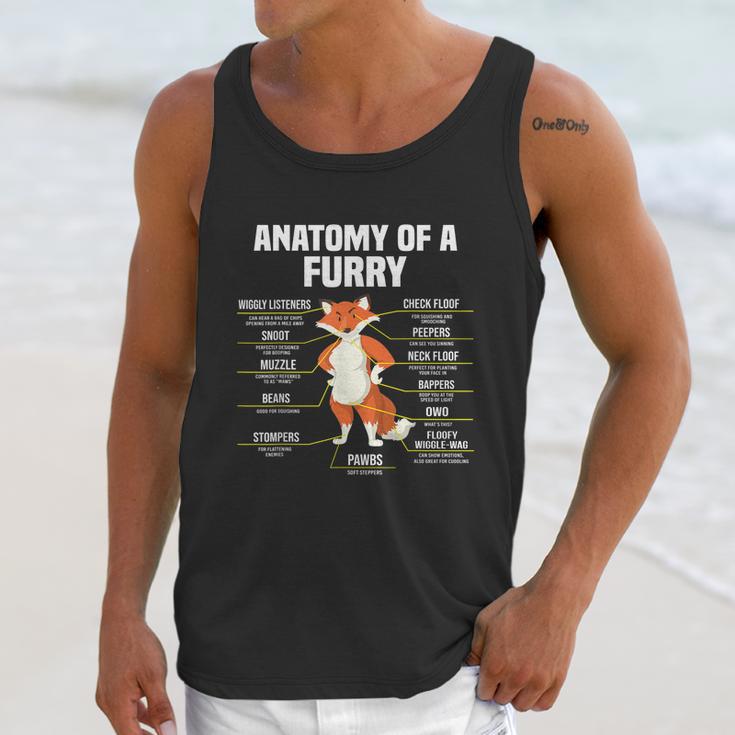 Anatomy Of A Furry Fandom Furries Cute Sweet Funny Unisex Tank Top Gifts for Her