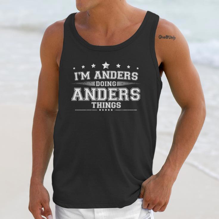 Im Anders Doing Anders Things Unisex Tank Top Gifts for Her