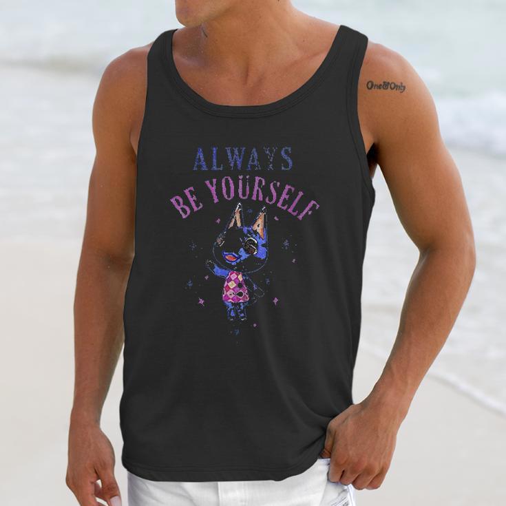 Animal Crossing Rosie Always Be Yourself Unisex Tank Top Gifts for Her