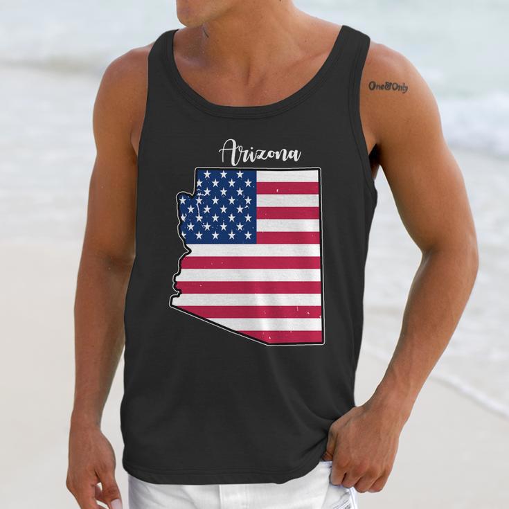 Arizona United States Map Unisex Tank Top Gifts for Her