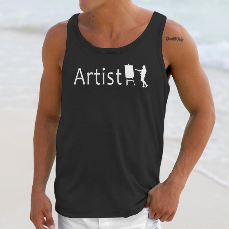 Artist Funny Logo Unisex Tank Top Gifts for Her