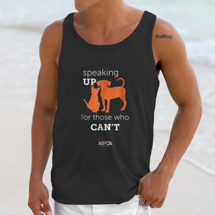 Aspca Speaking Up For Those Who Cant Unisex Tank Top Gifts for Her