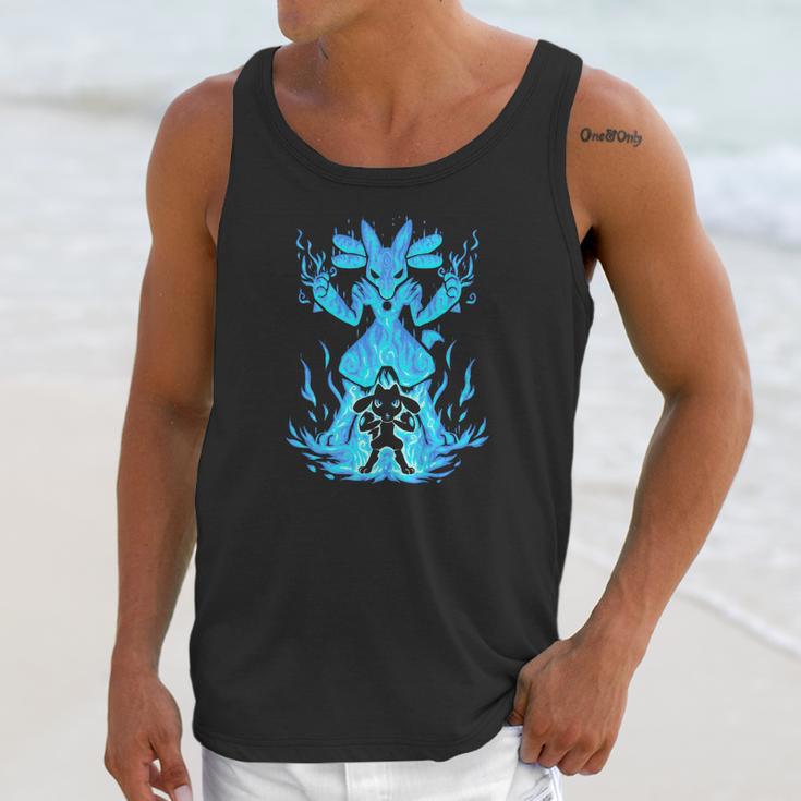 The Aura Within Lucario Riolu Unisex Tank Top Gifts for Her