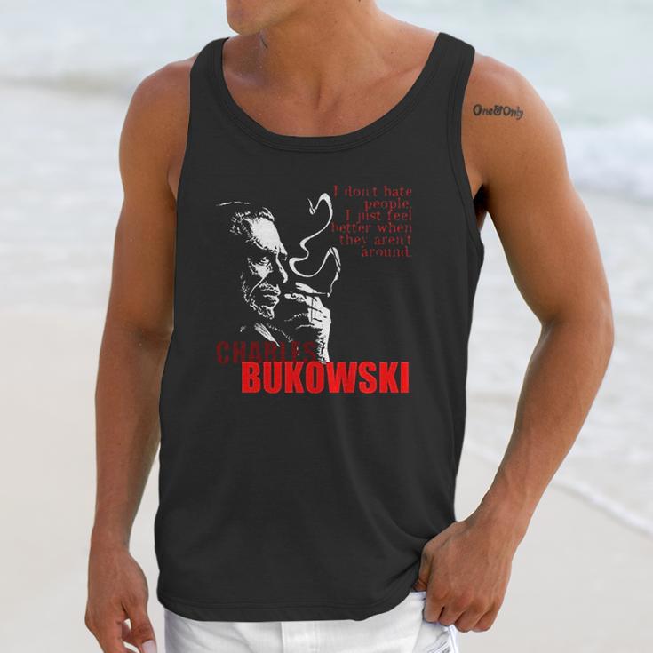 Author Charles Bukowski Tee 48 Unisex Tank Top Gifts for Her