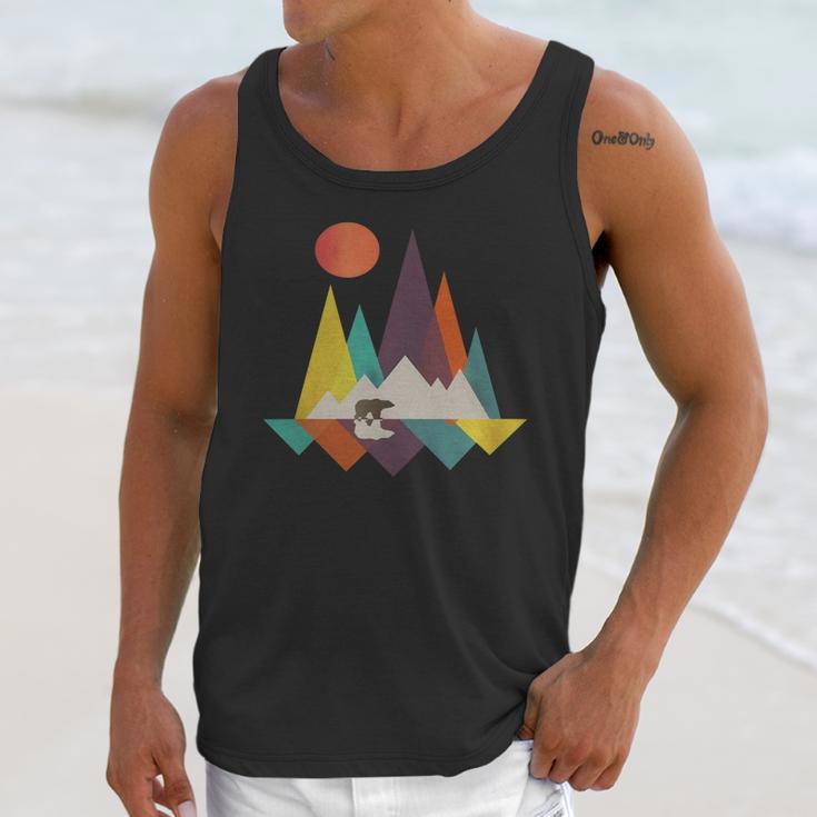 Awesome-Geometric-Outdoor-Mountain Unisex Tank Top Gifts for Her