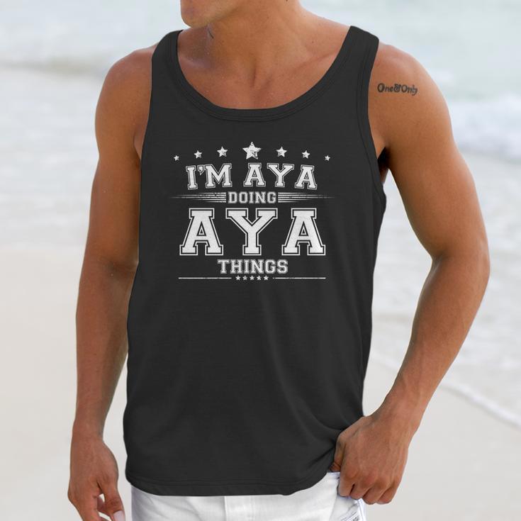 Im Aya Doing Aya Things Unisex Tank Top Gifts for Her