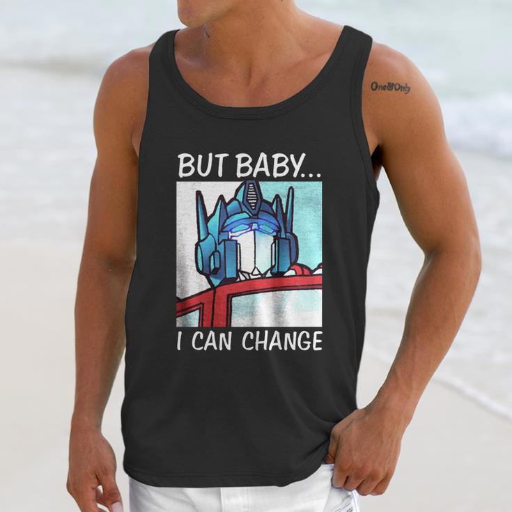 But Baby I Can Change Optimus Prime ShirtShirt Tee Unisex Tank Top Gifts for Her