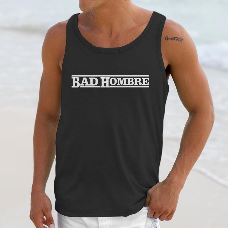 Bad Hombre Stamp Unisex Tank Top Gifts for Her