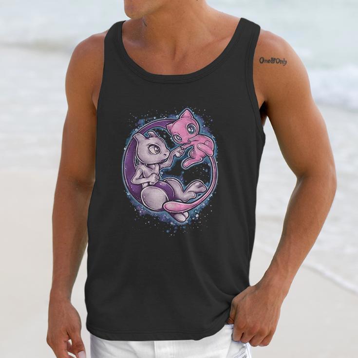 Bakugou Mew With Mewtwo Unisex Tank Top Gifts for Her