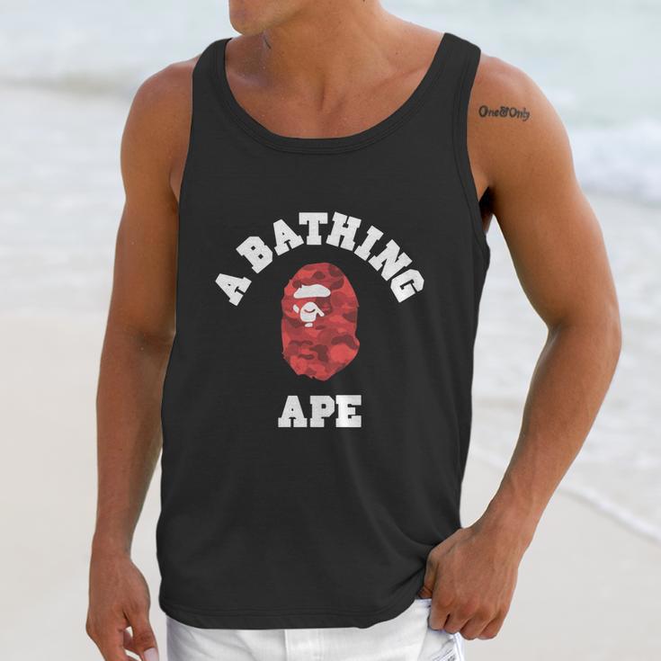 Bape Abc Red Camo T-Shirts Unisex Tank Top Gifts for Her