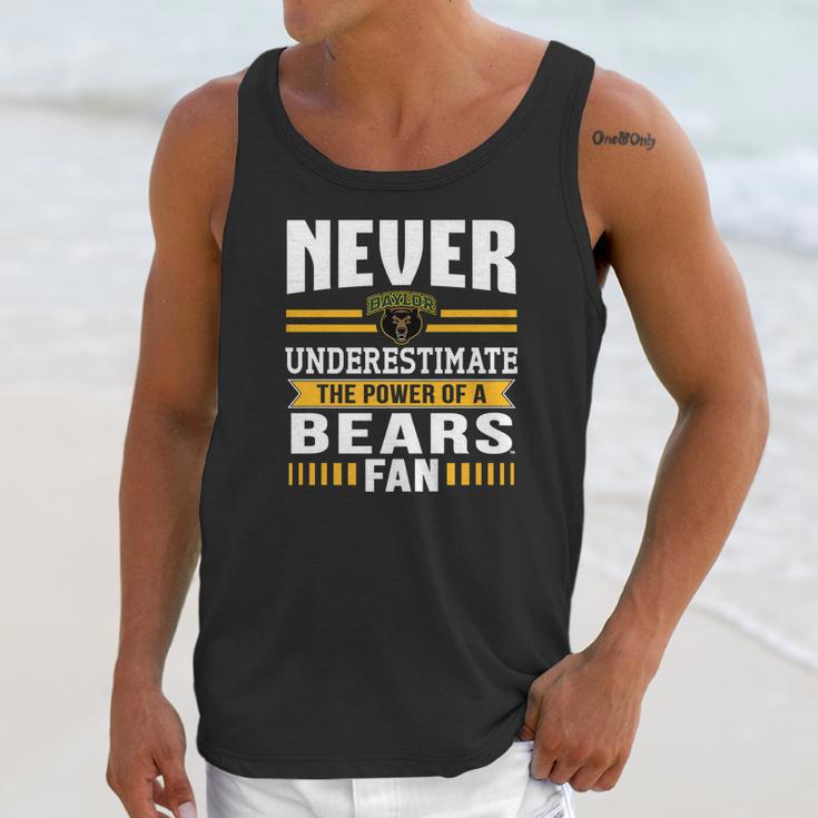 Baylor Bears Never Underestimate Apparel Unisex Tank Top Gifts for Her