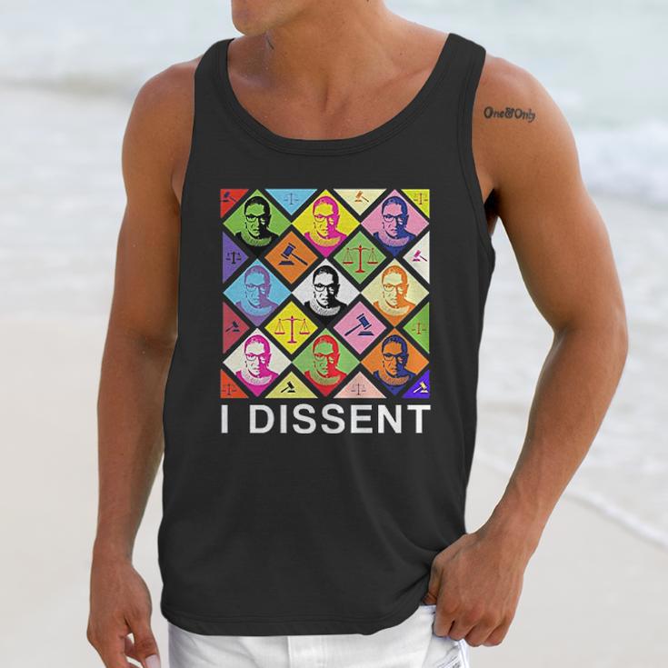 Beach Open Ruth Bader I Dissent Unisex Tank Top Gifts for Her