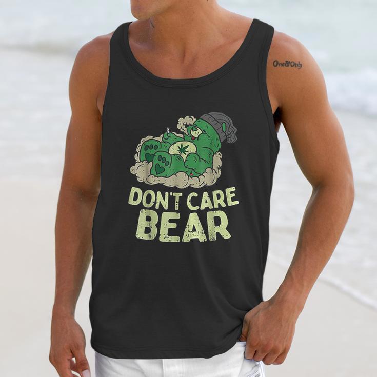 Bear Dont Care Unisex Tank Top Gifts for Her