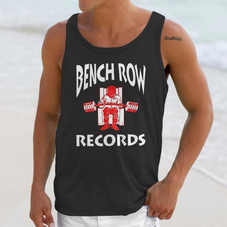 Bench Row Records Powerlifting Unisex Tank Top Gifts for Her