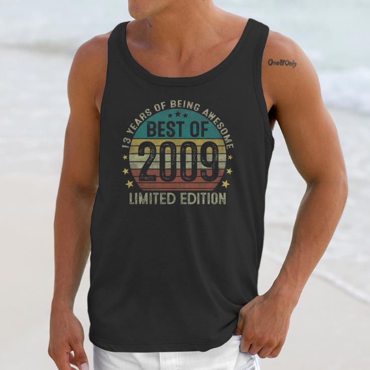 Best Of 2009 Limited Edition 13Th Birthday 13 Years Old Gifts Unisex Tank Top Gifts for Her