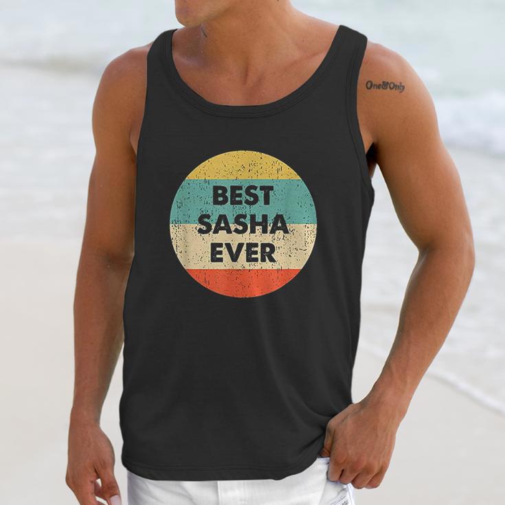 Best Sasha Ever Unisex Tank Top Gifts for Her