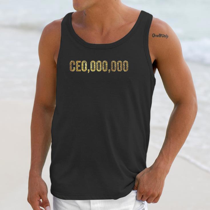 Bibox Plus Entrepreneur Ceo000000 Gold Startup Unisex Tank Top Gifts for Her