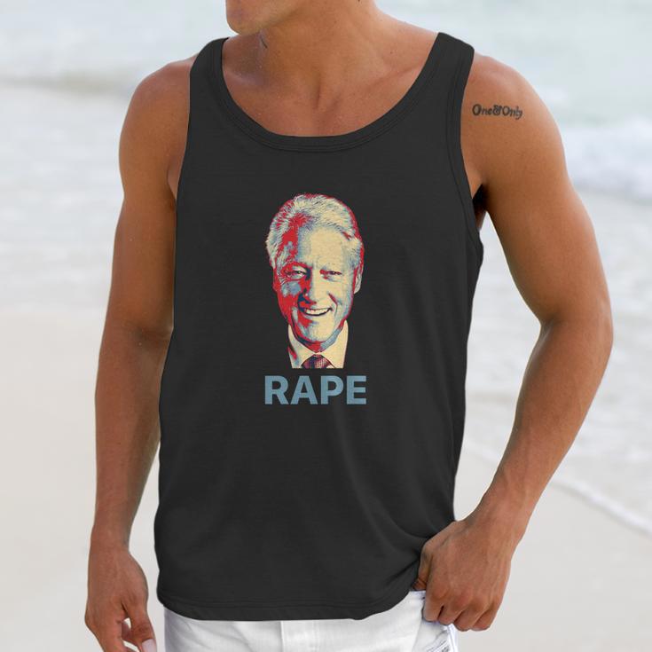 Bill Clinton Rape Roger Stone Unisex Tank Top Gifts for Her