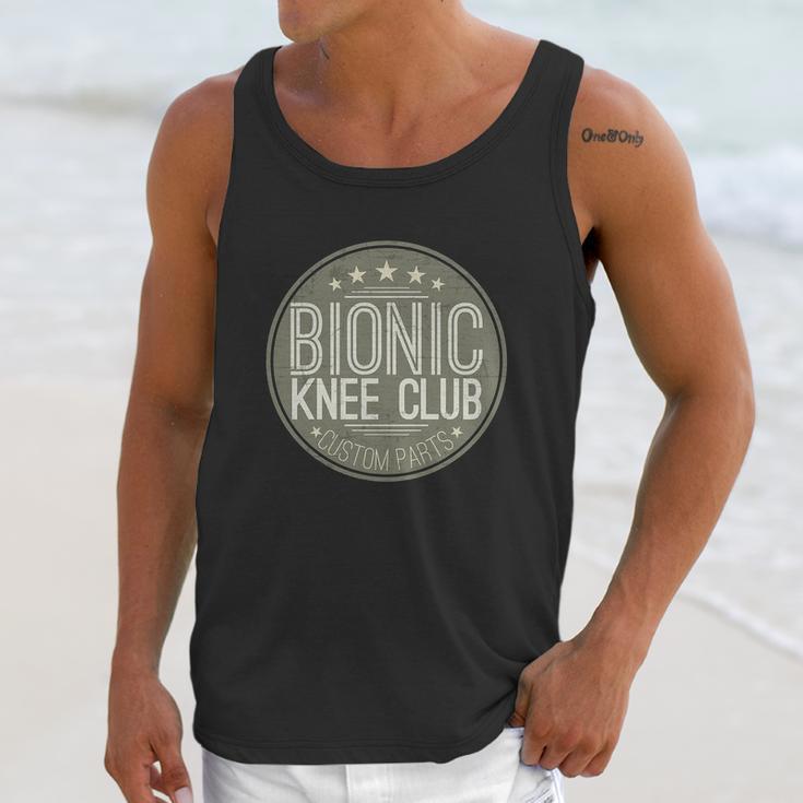 Bionic Knee Replacement Surgery T-Shirt Muscle Joint Unisex Tank Top Gifts for Her