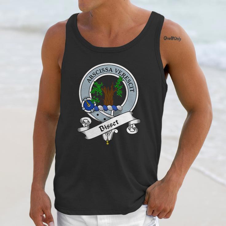 Bisset Clan Badge Scottish Clan Badges Unisex Tank Top Gifts for Her