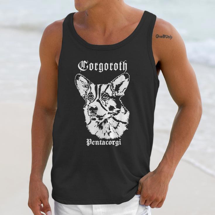 Black Metal Corgi Corgoroth Gorgoroth Unisex Tank Top Gifts for Her