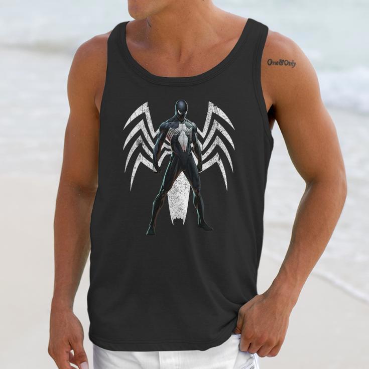 Black Suit Spiderman Unisex Tank Top Gifts for Her