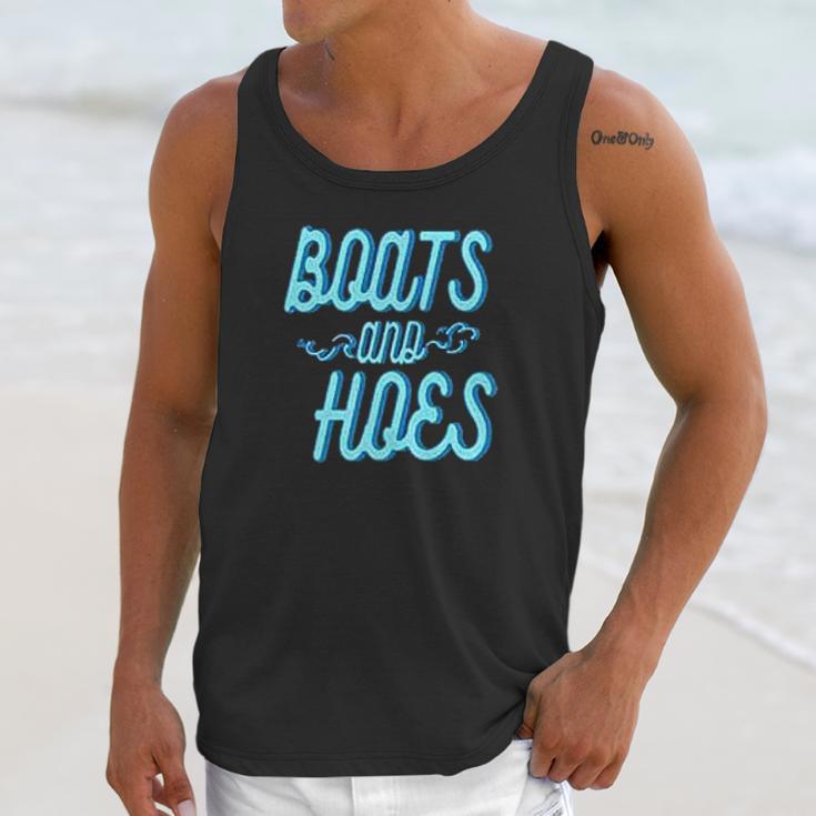 Boats And Hoes Funny Fashion Unisex Tank Top Gifts for Her