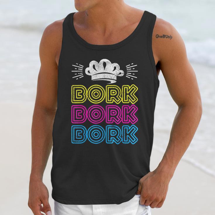 Bork Bork Bork Funny Chef Unisex Tank Top Gifts for Her