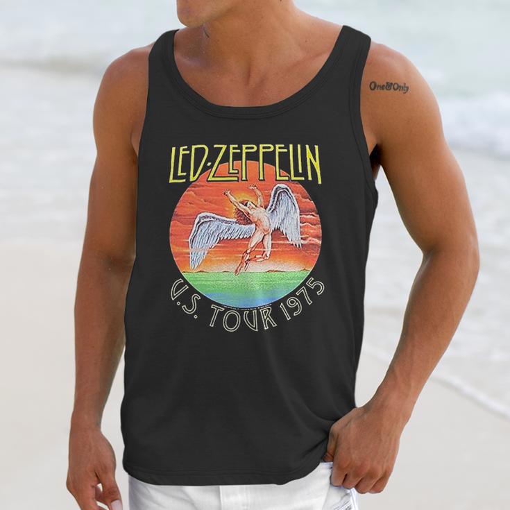 Bravado Led Zeppelin Usa Concert Tour 1975 Unisex Tank Top Gifts for Her