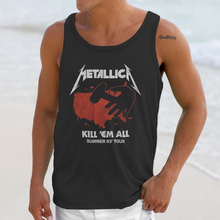 Bravado Metallica Killem All Tour Unisex Tank Top Gifts for Her