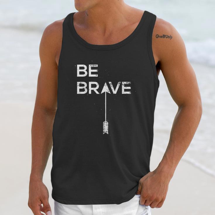 Be Brave Inspirational Quote Joshua 1 9 Scripture Unisex Tank Top Gifts for Her