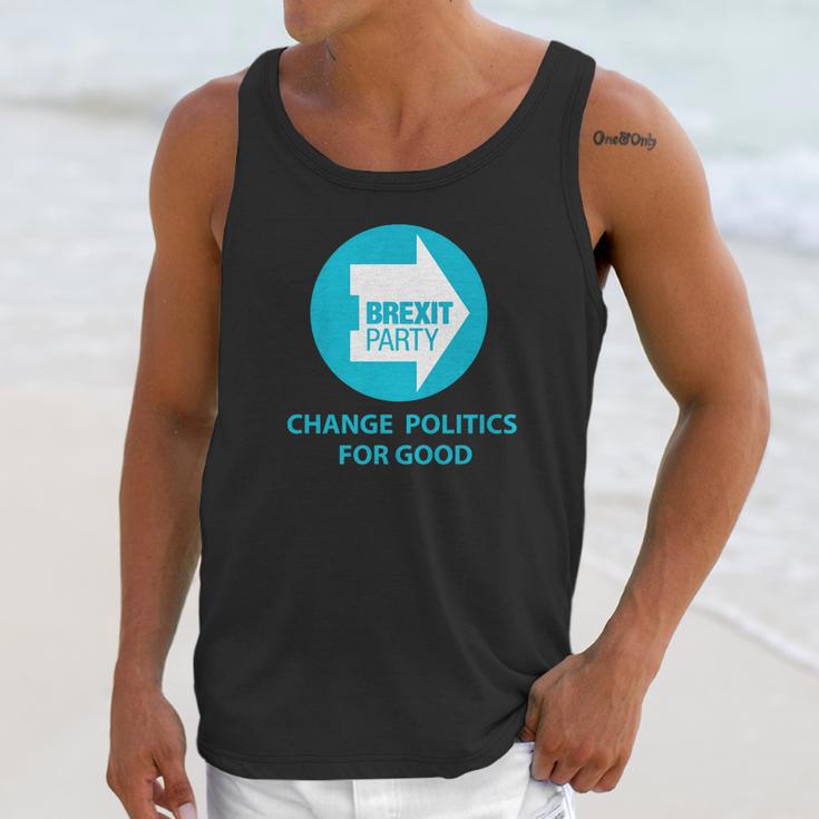 Brexit Party Britain Logo Change Politics For Good Unisex Tank Top Gifts for Her