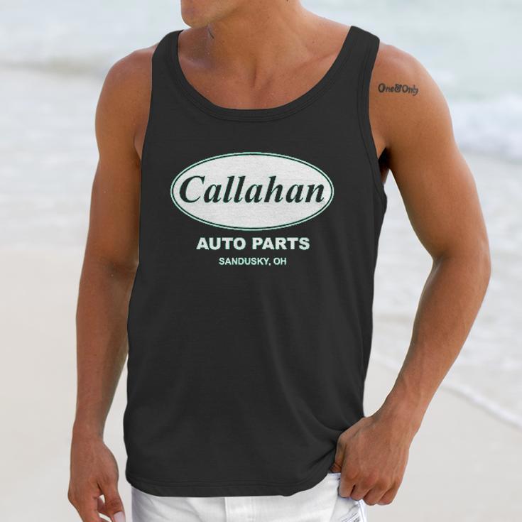 Callahan Auto Parts Sandusky Ohio Retro 90S Funny Tommy Boy Unisex Tank Top Gifts for Her