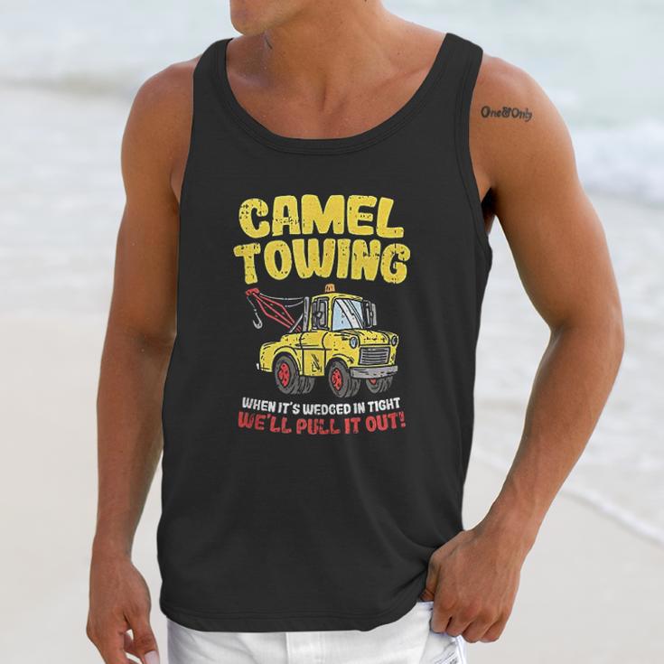 Camel Towing Funny Crude Tow Truck Recovery Workers Gift Unisex Tank Top Gifts for Her