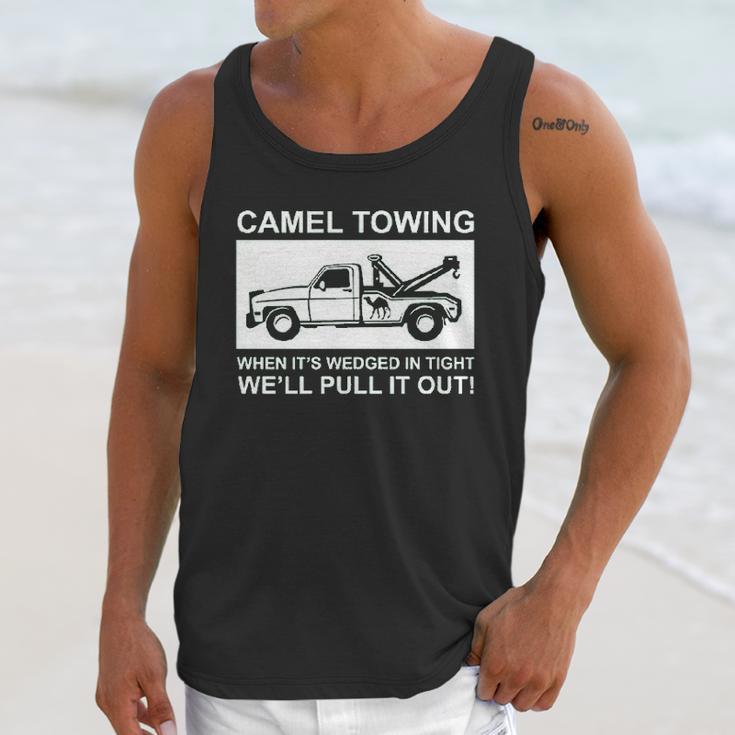 Camel Towing Pull It Out Unisex Tank Top Gifts for Her