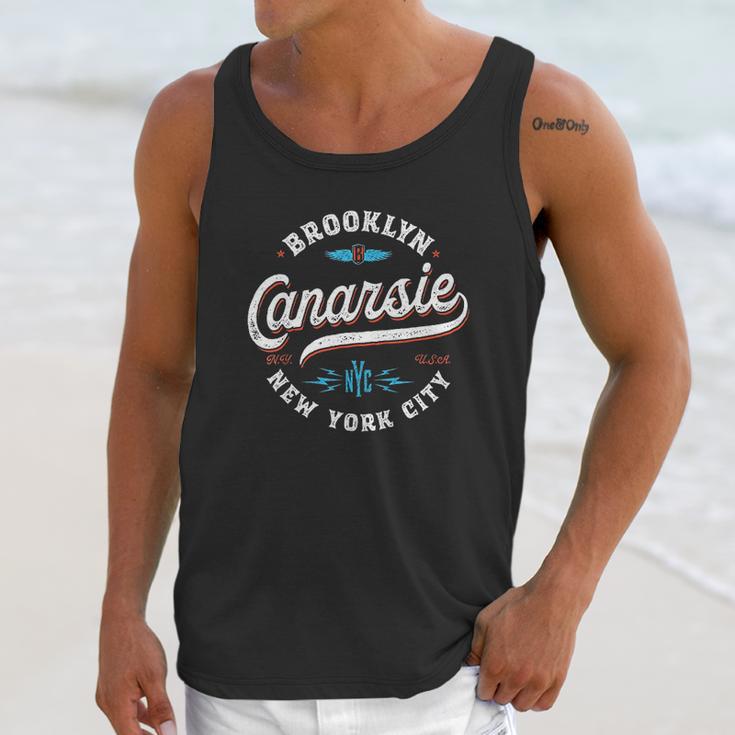 Canarsie Brooklyn New York Retro Vintage Graphic Unisex Tank Top Gifts for Her