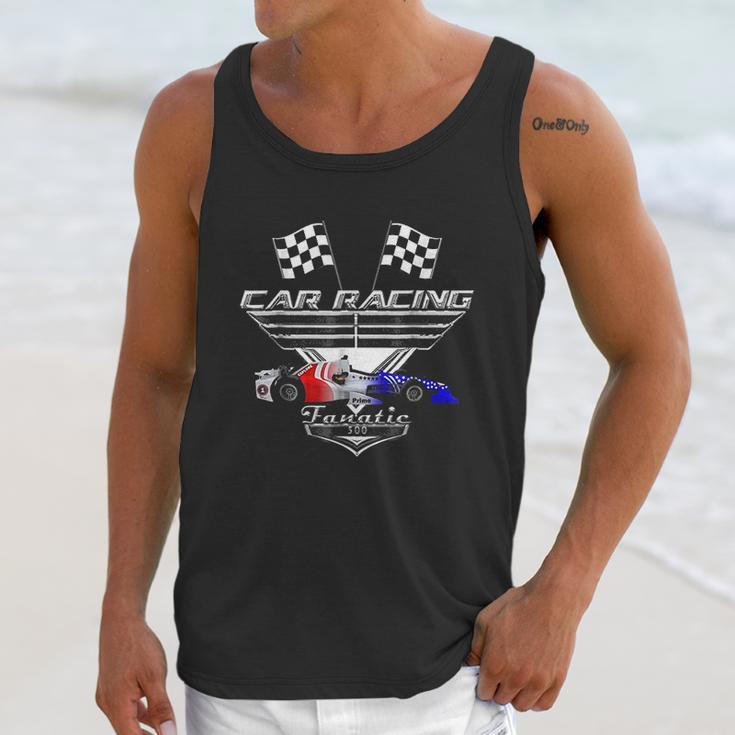 Car Racing Fanatic 500 Miles Unisex Tank Top Gifts for Her