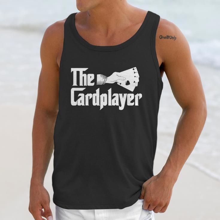 The Cardplayer Gift Funny Poker Card Player Casino Gambler Great Gift Unisex Tank Top Gifts for Her