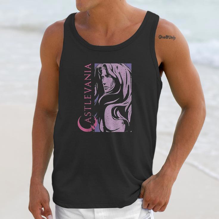 Castlevania Alucard Dark Portrait Unisex Tank Top Gifts for Her