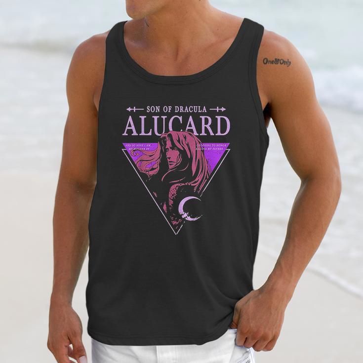 Castlevania Alucard Son Of Dracula Triangle Unisex Tank Top Gifts for Her