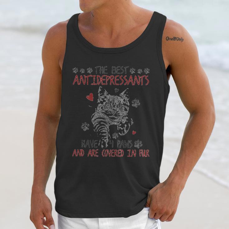 Cat Best Antidepressants Unisex Tank Top Gifts for Her