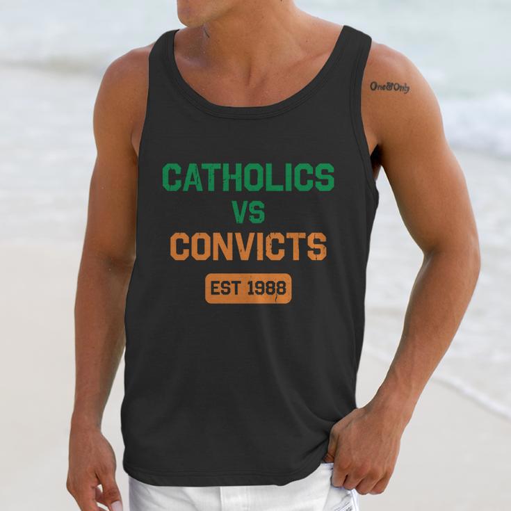 Catholics Vs Convicts 1988 Unisex Tank Top Gifts for Her