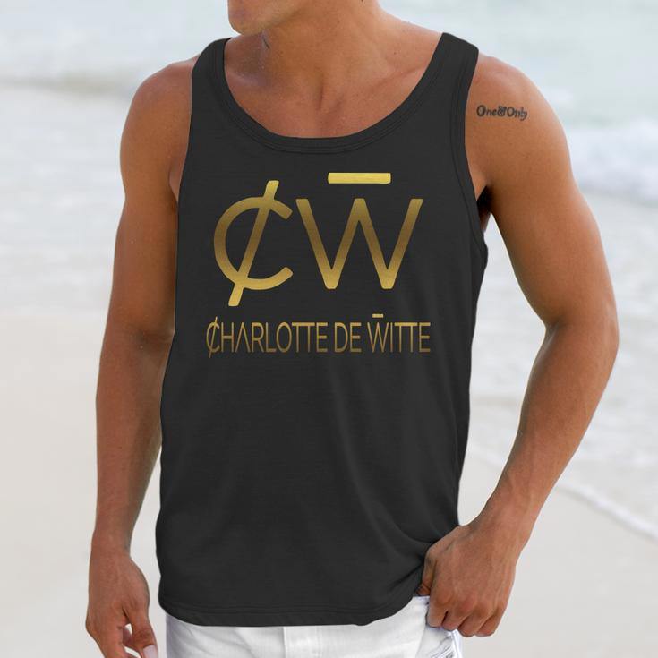 Charlotte De Witte Gold Unisex Tank Top Gifts for Her