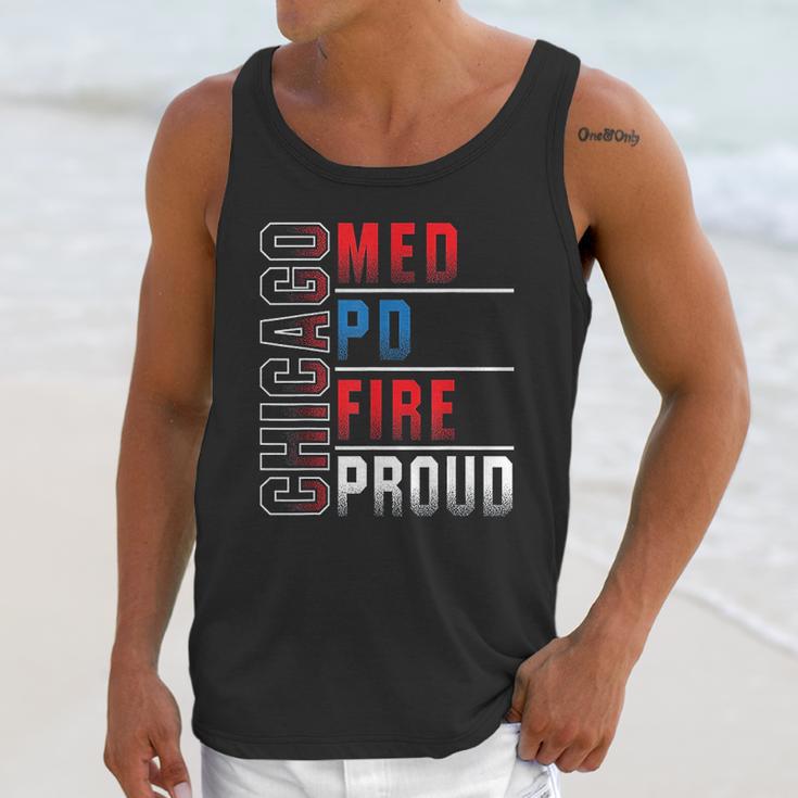 Chicago Med Chicago Pd Chicago Fire Chicago Proud Unisex Tank Top Gifts for Her