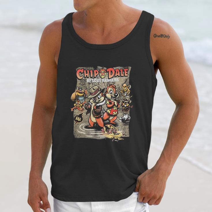 Chip N Dale Rescue Rangers Unisex Tank Top Gifts for Her