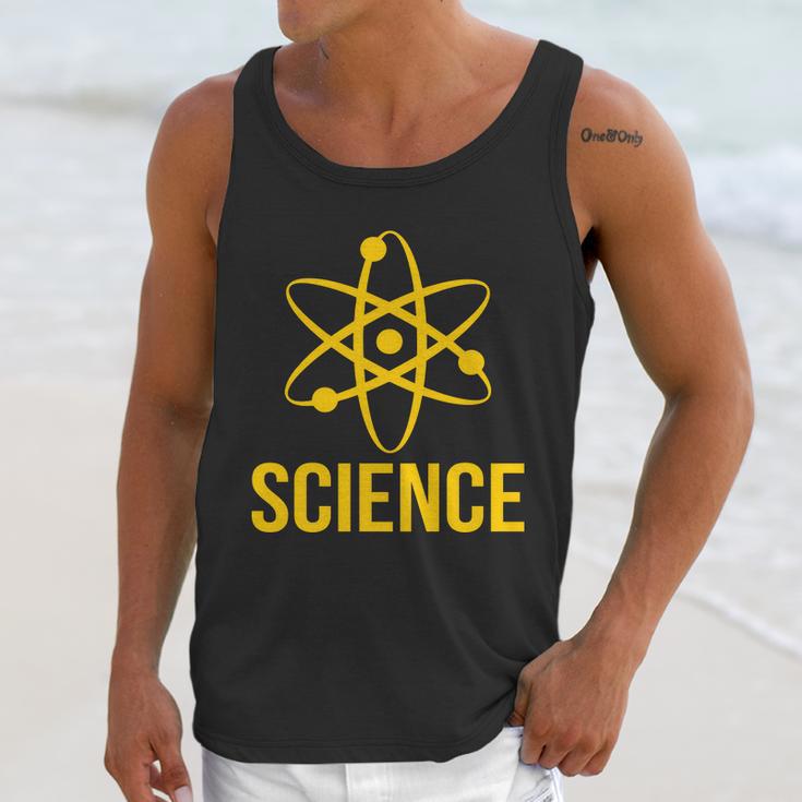 Classic Science Atom Logo Unisex Tank Top Gifts for Her