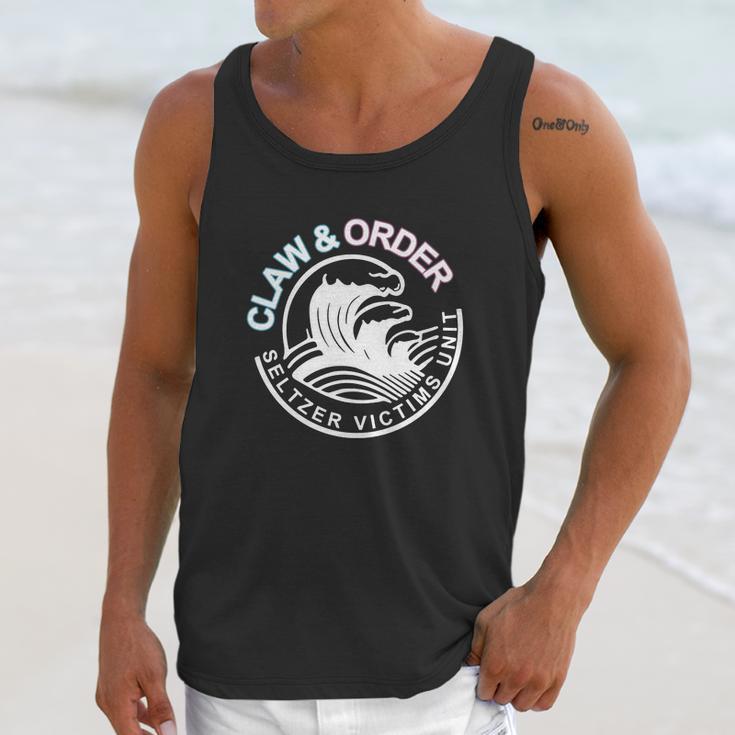 Claw & Order Seltzer Victims Unit Great Gift Unisex Tank Top Gifts for Her