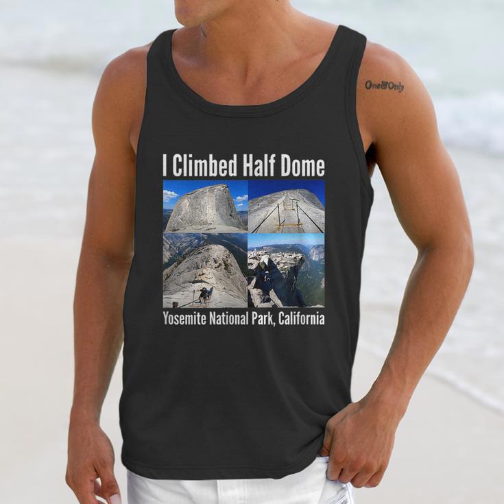 I Climbed Half Dome Yosemite National Park California Graphic Design Printed Casual Daily Basic Unisex Tank Top Gifts for Her