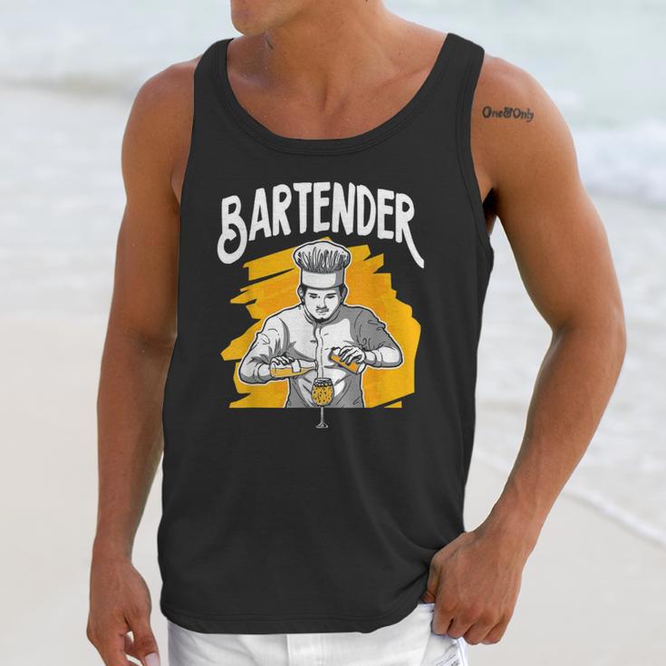 Cocktail Mixologist Bartender Unisex Tank Top Gifts for Her