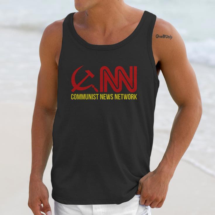 Communist News Network Trump Funny Unisex Tank Top Gifts for Her